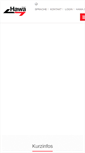Mobile Screenshot of hawa.ch